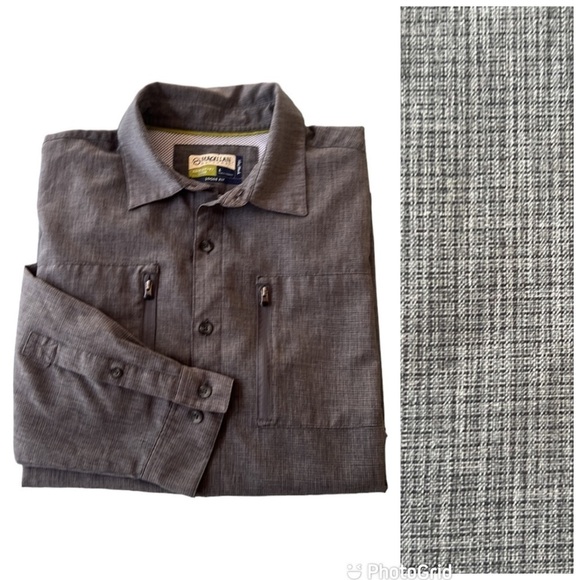 Magellan Outdoors Other - Magellan Adventure Gear Mag Wick Vented Button Down Shirt Large